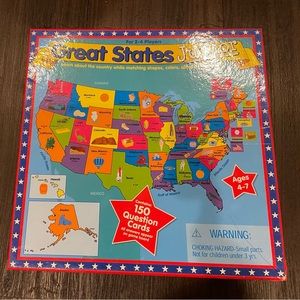 Great States Junior Board Game